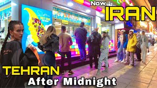 Streets Of ​​TEHRAN 🇮🇷 NightLife Of Iranian BOYs and GIRLs [upl. by Hootman]