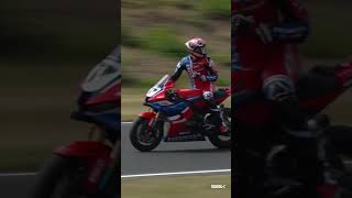 An INSANE save from Lecuona in FP1 🤯  2024 CzechWorldSBK 🇨🇿 [upl. by Farley]