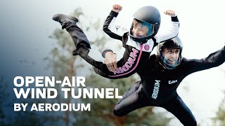 What is an openair wind tunnel  AERODIUM [upl. by Oruhtra]