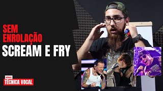 Como cantar com ScreamFry Técnica Vocal [upl. by Stucker178]