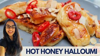 How To Make Hot Honey Halloumi And Why You Should [upl. by Katleen]