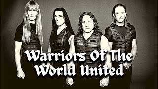 🤘 Manowar  Warriors Of The World United MetalMania [upl. by Nalak]