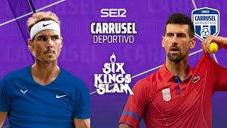 👑🎾 RAFAEL NADAL vs NOVAK DJOKOVIC  EN DIRECTO EL SIX KINGS SLAM DE TENIS [upl. by Laidlaw]