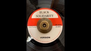 MR BASSIE RIDDIM  BLACK SOLIDARITY [upl. by Sonia]