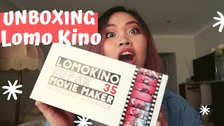 Unboxing the LomoKino Super35 Film Movie Maker [upl. by Alexia]