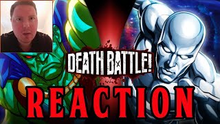 SO MUCH PAIN Martian Manhunter VS Silver Surfer DEATH BATTLE Reaction [upl. by Severen]