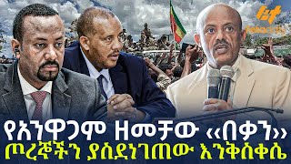 Ethiopia  የአንዋጋም ዘመቻው ‹‹በቃን›› ጦረኞችን ያስደነገጠው እንቅስቀሴ [upl. by Adella588]