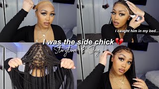 STORYTIME I Was The Side Chick  Start to Finish Wig Install ft Hair N Tingz Braid Wigs [upl. by Maddy]