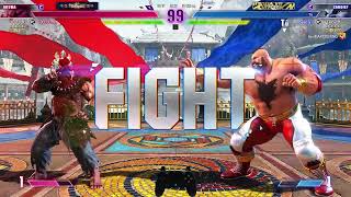 JOLUX Akuma VS SENTRIX Zangief [upl. by Corrinne]