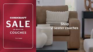 Coricraft SALE on selected Couches [upl. by Tanitansy]