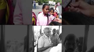 ZP School Students Protest At Jagtial  revanthfailedcm congressfailedtelangana shorts brs [upl. by Halyak320]