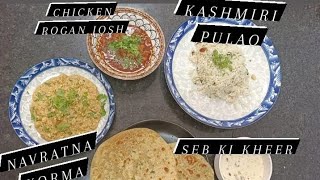 INDIAN MENU  Part  9  Kashmiri Cuisine  34 Semester SYBSCHS ‎HospitalityMAharaja [upl. by Zadoc]