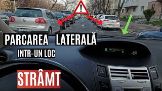 Școala De ȘoferiParcarea laterală cu spatele între două mașini Ep 1  repere și sfaturi [upl. by Osswald]