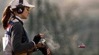 Finals Skeet Women  ISSF World Cup in all events 2012 London GBR [upl. by Dario216]