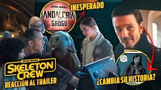 TRAILER de Star Wars SKELETON CREW  REACCIÓN y RESUMEN de D23  ANDOR  The MANDALORIAN amp Grogu [upl. by Bever]