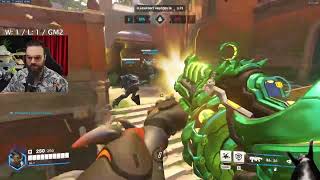 mL7support KIRIKO BAPTISTE COMPETITIVE Gameplay  OVERWATCH VOD Replays [upl. by Tat]