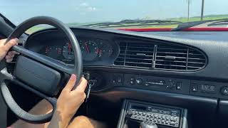 1987 Porsche 944 Road Test [upl. by Neva]