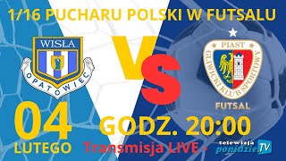 SSF Ewenta Wisła Opatowiec vs Piast Gliwice Futsal  transmisja LIVE [upl. by Ataynik]