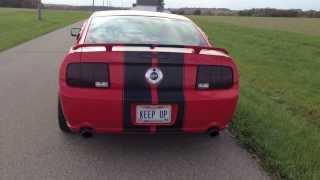 2008 Mustang GT Exhaust Corsa  Kooks  Roush [upl. by Iahk]