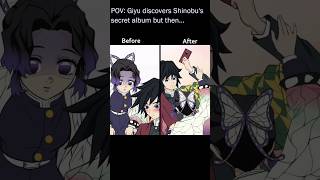 MISCHIEVOUS ENCOUNTER Shinobu x Giyu  Kimetsu no Yaiba  part 1amp2❤️ 📱핸드폰 보여줘 [upl. by Juline]