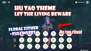 HU TAO THEME  Let the Living Beware   Floral Zither Cover [upl. by Samson]