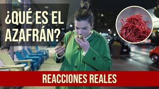 ¿Qué es el azafrán REACCIONES REALES [upl. by Ermine317]