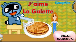 Jaime la galette  Comptine  Unité 4  3ème année primaire [upl. by Salman]