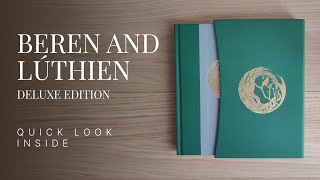 Beren and Lúthien Deluxe Edition  JRR Tolkien A Quick Look Inside [upl. by Orme]