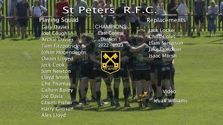 Rhydyfelin RFC v St Peters RFC 20th May 2023 [upl. by Fleda]