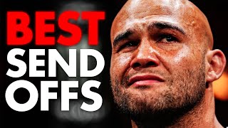 10 Best Retirements In MMA History [upl. by Ojeibbob]