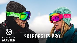 Introducing OutdoorMaster Ski Goggles PRO [upl. by Sadye613]