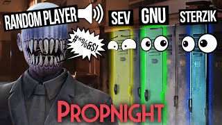 Random Spieler beleidigt uns dank Sterzik in Propnight durch xD [upl. by Introk]