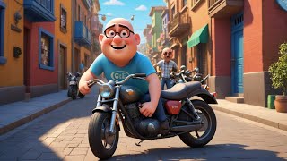 Motu patlu and Bike l English Cartoons l Hindi cartoon l cartoon for kids l videos for kids [upl. by Aranaj873]