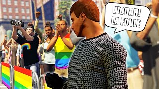 GTA 5 RP A ZERO  20 la foule pour louverture du cinéma [upl. by Nellad223]