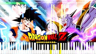 Dragon Ball Z  Ginyu Transformation Captain Ginyu Switches Bodies with Goku  Piano Tutorial [upl. by Atnuahsal]