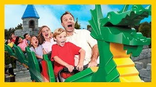 LEGOLAND FLORIDA DRAGON ROLLERCOASTER POV [upl. by Gabler]