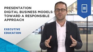 Online executive Certificate Digital Business Models a responsible approach  ESSEC Programs [upl. by Flavio]