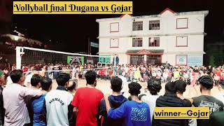 Vollyball final match Dugana vs Gojarwinner Gojar 2 October 2024 Kaffota [upl. by Eremihc]