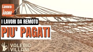 I 10 lavori da remoto più Richiesti e Pagati in Italia nel 2023 [upl. by Bor]