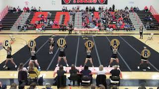 Manassas Park High School at 3B Regional Cheer Competition 2019 [upl. by Amero]