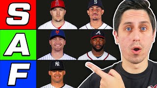 2023 MLB Center Field Tier List Ranking [upl. by Halilahk]