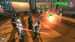 SWGOH Brasil  Simplificado  Evento Locais de Poder Places of Power [upl. by Heshum127]