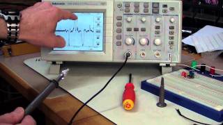 EEVblog 162  Ceramic Capacitor Piezoelectric Effect on an Oscilloscope [upl. by Hazlett314]