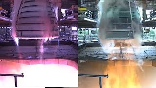 SLS RS25 Engine Test 14 August 2018 [upl. by Bellew]