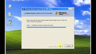 Instalar Windows Media Format SDK 9 en Windows XP WMFSDK9 [upl. by Tehc808]