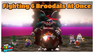 What If You Fight All 6 Broodals At The Same Time  Super Mario Odyssey [upl. by Marion]