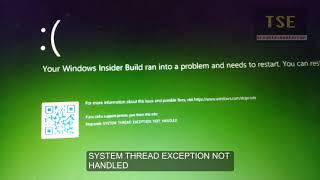 Automatic repair failed with stop code SYSTEM SERVICE EXCEPTION Windows 10 [upl. by Natalina]