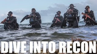 Combatant Dive Training  Reconnaissance Marines [upl. by Romito]