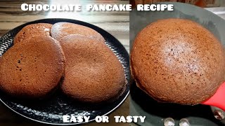 Easy chocolate pancakes recipe  Kids favorite chocolate pancake recipe  Pancakes Recipe [upl. by Lyris531]