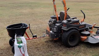 Unboxing amp Assembly AgriFab Broadcast Spreader Extra Large 130 lb [upl. by Aipotu]